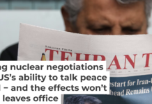 On Feb. 7, 2026, Iranian newspapers featured headlines on the resumption of nuclear talks between Iran and the United States, following their suspension after Israeli and U.S. attacks on Iran in June 2025. Fatemeh Bahrami/Anadolu via Getty Images